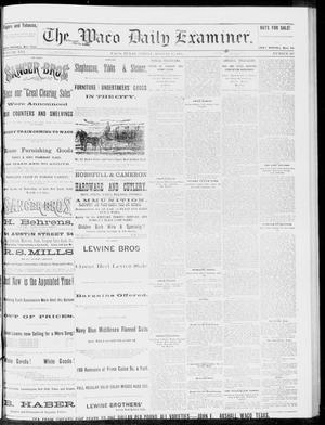 The Waco Daily Examiner. (Waco, Tex.), Vol. 16, No. 207, Ed. 1, Friday, August 17, 1883