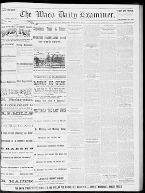 The Waco Daily Examiner. (Waco, Tex.), Vol. 16, No. 210, Ed. 1, Tuesday, August 21, 1883