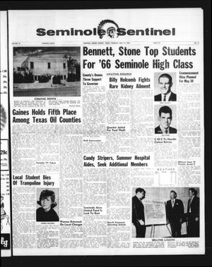 Seminole Sentinel (Seminole, Tex.), Vol. 59, No. 27, Ed. 1 Thursday, May 19, 1966