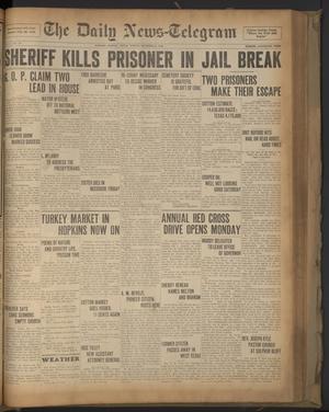The Daily News-Telegram (Sulphur Springs, Tex.), Vol. 32, No. 267, Ed. 1 Sunday, November 9, 1930