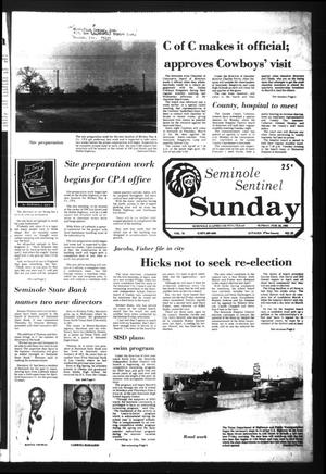 Seminole Sentinel (Seminole, Tex.), Vol. 74, No. 33, Ed. 1 Sunday, February 22, 1981