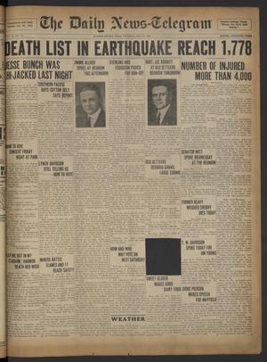 The Daily News-Telegram (Sulphur Springs, Tex.), Vol. 32, No. 175, Ed. 1 Thursday, July 24, 1930