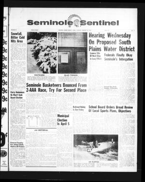 Seminole Sentinel (Seminole, Tex.), Vol. 59, No. 11, Ed. 1 Thursday, January 27, 1966