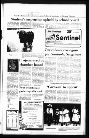 Seminole Sentinel (Seminole, Tex.), Vol. 78, No. 57, Ed. 1 Sunday, May 19, 1985
