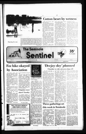 Seminole Sentinel (Seminole, Tex.), Vol. 78, No. 65, Ed. 1 Sunday, June 16, 1985