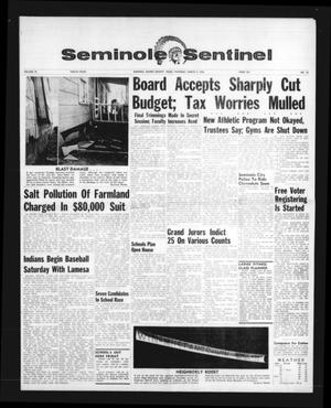 Seminole Sentinel (Seminole, Tex.), Vol. 59, No. 16, Ed. 1 Thursday, March 3, 1966