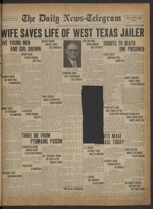 The Daily News-Telegram (Sulphur Springs, Tex.), Vol. 32, No. 167, Ed. 1 Tuesday, July 15, 1930