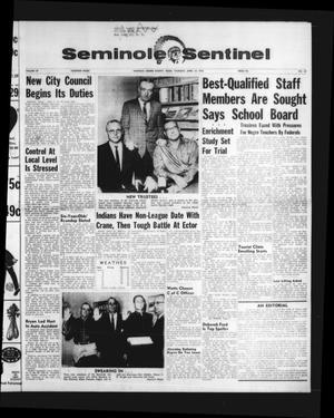 Seminole Sentinel (Seminole, Tex.), Vol. 59, No. 22, Ed. 1 Thursday, April 14, 1966
