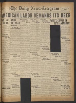The Daily News-Telegram (Sulphur Springs, Tex.), Vol. 32, No. 248, Ed. 1 Friday, October 17, 1930