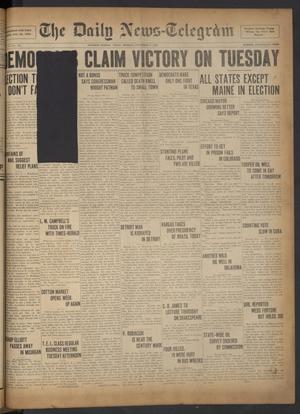 The Daily News-Telegram (Sulphur Springs, Tex.), Vol. 32, No. 262, Ed. 1 Monday, November 3, 1930
