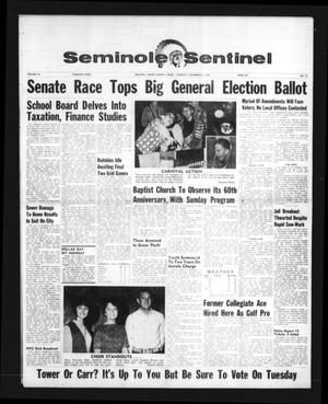 Seminole Sentinel (Seminole, Tex.), Vol. 59, No. 51, Ed. 1 Thursday, November 3, 1966