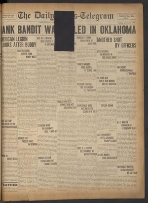 The Daily News-Telegram (Sulphur Springs, Tex.), Vol. [32], No. 270, Ed. 1 Wednesday, November 12, 1930