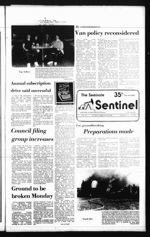 Primary view of Seminole Sentinel (Seminole, Tex.), Vol. 78, No. 29, Ed. 1 Sunday, February 10, 1985