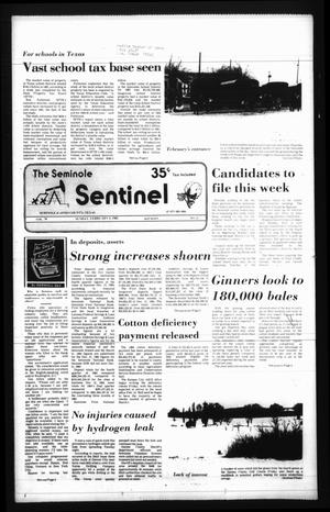 Seminole Sentinel (Seminole, Tex.), Vol. 78, No. 27, Ed. 1 Sunday, February 3, 1985