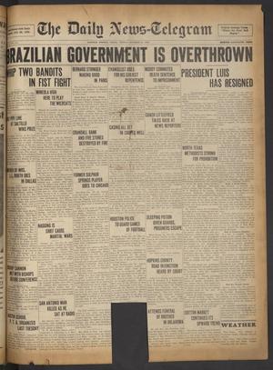 The Daily News-Telegram (Sulphur Springs, Tex.), Vol. 32, No. 254, Ed. 1 Friday, October 24, 1930