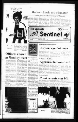 Seminole Sentinel (Seminole, Tex.), Vol. 78, No. 48, Ed. 1 Wednesday, April 17, 1985