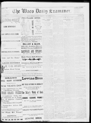 The Waco Daily Examiner. (Waco, Tex.), Vol. 16, No. 299, Ed. 1, Sunday, December 2, 1883