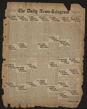 The Daily News-Telegram (Sulphur Springs, Tex.), Vol. [32], No. 1, Ed. 1 Wednesday, January 1, 1930