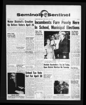 Primary view of object titled 'Seminole Sentinel (Seminole, Tex.), Vol. 59, No. 21, Ed. 1 Thursday, April 7, 1966'.