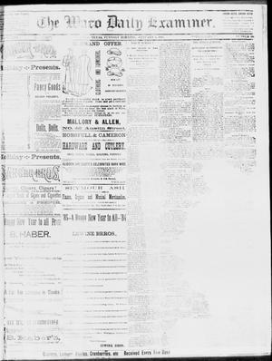 The Waco Daily Examiner. (Waco, Tex.), Vol. 16, No. 324, Ed. 1, Tuesday, January 1, 1884