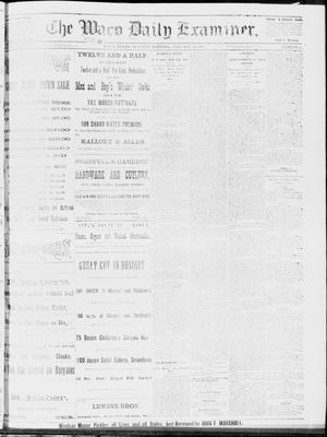 The Waco Daily Examiner. (Waco, Tex.), Vol. 17, No. 11, Ed. 1, Tuesday, January 29, 1884