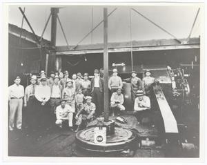 Primary view of object titled '[McElroy Drilling Crew]'.