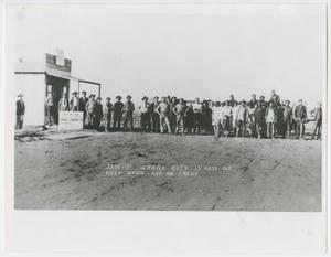 Primary view of object titled '[Group of Crane City Citizens]'.