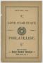 Primary view of Lone Star State Philatelist, Volume 6, Number 1, January 1898