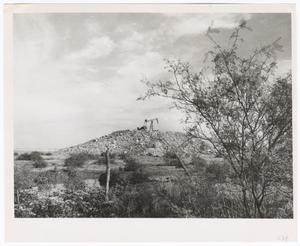 Primary view of object titled '[Pump Jack on Small Hill]'.