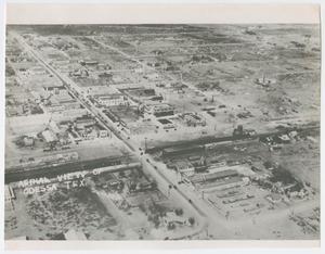 Primary view of object titled '[Aerial Image of Odessa, Texas]'.