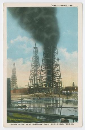 [Postcard of an Oil Rig]