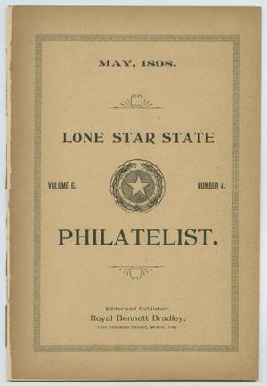 Primary view of object titled 'Lone Star State Philatelist, Volume 6, Number 4, May 1898'.