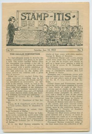 Stamp-Itis, Volume 6, Number 4, June 1933