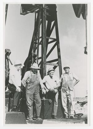 [Group Photograph at a Well Site]