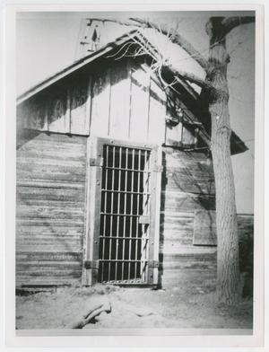 Primary view of object titled '[Barred Door]'.