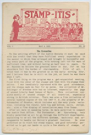 Stamp-Itis, Volume 1, Number 10, May 1923