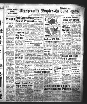 Primary view of object titled 'Stephenville Empire-Tribune (Stephenville, Tex.), Vol. 92, No. 51, Ed. 1 Friday, December 14, 1962'.