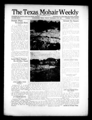 The Texas Mohair Weekly (Rocksprings, Tex.), Vol. 28, No. 47, Ed. 1 Friday, December 27, 1946