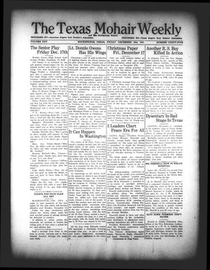 The Texas Mohair Weekly (Rocksprings, Tex.), Vol. 25, No. 45, Ed. 1 Friday, December 10, 1943
