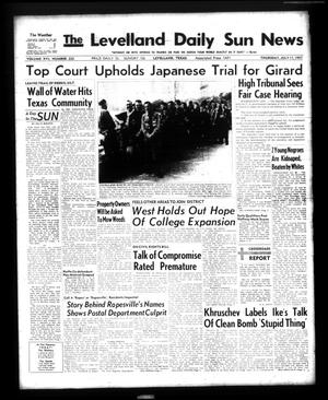 The Levelland Daily Sun News (Levelland, Tex.), Vol. 16, No. 223, Ed. 1 Thursday, July 11, 1957