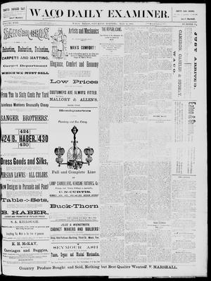 The Waco Daily Examiner. (Waco, Tex.), Vol. 17, No. 119, Ed. 1, Saturday, May 31, 1884