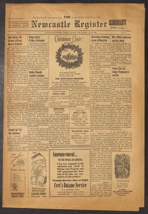 The Newcastle Register (Newcastle, Tex.), Vol. 57, No. 12, Ed. 1 Thursday, December 23, 1965