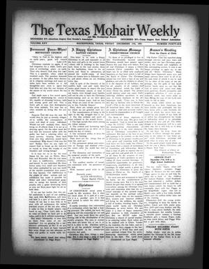 The Texas Mohair Weekly (Rocksprings, Tex.), Vol. 25, No. 46, Ed. 1 Friday, December 17, 1943