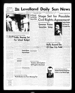 The Levelland Daily Sun News (Levelland, Tex.), Vol. 16, No. 253, Ed. 1 Thursday, August 22, 1957