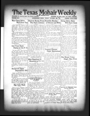 The Texas Mohair Weekly (Rocksprings, Tex.), Vol. 25, No. 39, Ed. 1 Friday, October 29, 1943