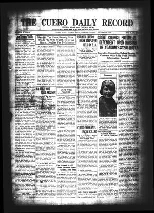 The Cuero Daily Record (Cuero, Tex.), Vol. 63, No. 136, Ed. 1 Tuesday, December 8, 1925