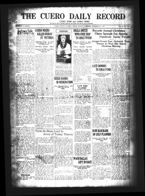 The Cuero Daily Record (Cuero, Tex.), Vol. 63, No. 151, Ed. 1 Sunday, December 27, 1925