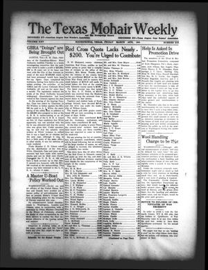 Primary view of object titled 'The Texas Mohair Weekly (Rocksprings, Tex.), Vol. 25, No. 6, Ed. 1 Friday, March 19, 1943'.