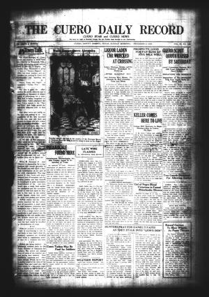 The Cuero Daily Record (Cuero, Tex.), Vol. 63, No. 134, Ed. 1 Sunday, December 6, 1925