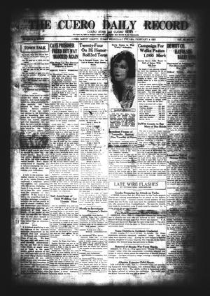 The Cuero Daily Record (Cuero, Tex.), Vol. 62, No. 29, Ed. 1 Wednesday, February 4, 1925
